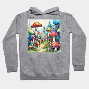 Cute mushrooms pattern gift ideas cute mushroom gifts Hoodie